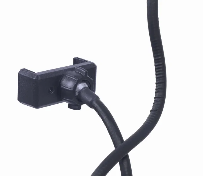 Gembird LED-RING4-PH-01 Anillo de luz para selfies con soporte para teléfono