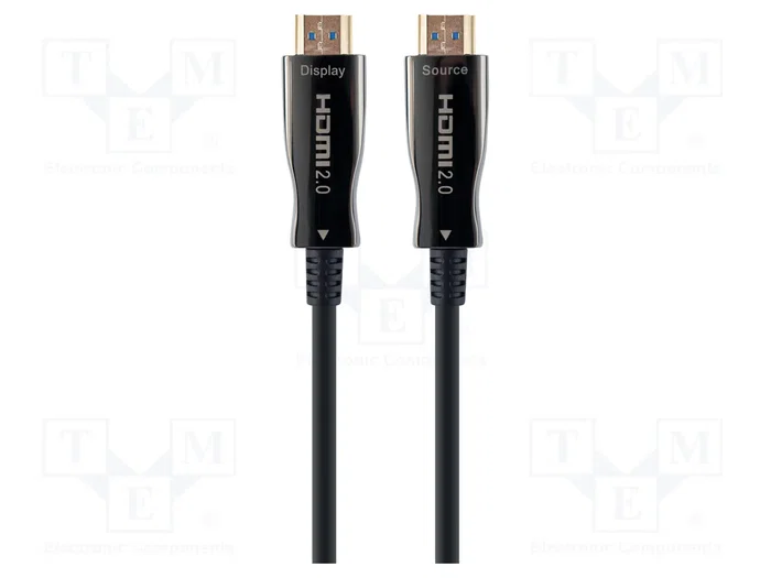 GEMBIRD Cable HDMI AOC de 80 m, 4K UHD, Negro GEMBIRD Cable HDMI AOC de 80 m, 4K UHD, Negro