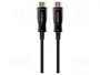 GEMBIRD Cable HDMI AOC de 80 m, 4K UHD, Negro