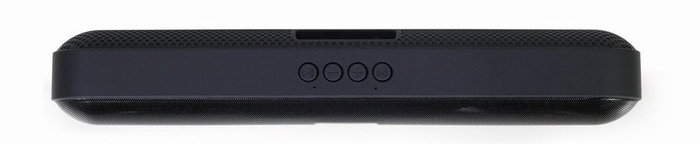 Gembird SPKBT-BAR400L Barra de Sonido Bluetooth 2.0 - 10W, RGB, Micrófono, USB/AUX/MicroSD, Radio FM, Negro