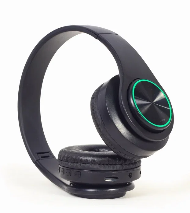 Gembird BHP-LED-01 Auriculares Estéreo Bluetooth Negro