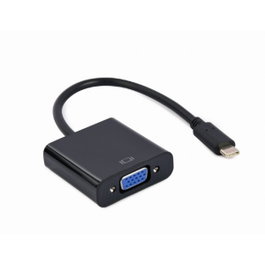 GEMBIRD Adaptador USB Tipo C a VGA Negro A-CM-VGAF-01
