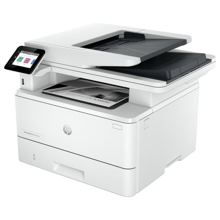 HP LaserJet Pro MFP 4102FDW S/W-Laserdrucker Impresora Multifunción Laser 4 en 1 Blanco y Negro 40 ppm A4 con WiFi, Ethernet, ADF, Duplex y Pantalla Táctil