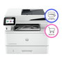 HP LaserJet Pro MFP 4102FDW S/W-Laserdrucker Impresora Multifunción Laser 4 en 1 Blanco y Negro 40 ppm A4 con WiFi, Ethernet, ADF, Duplex y Pantalla Táctil