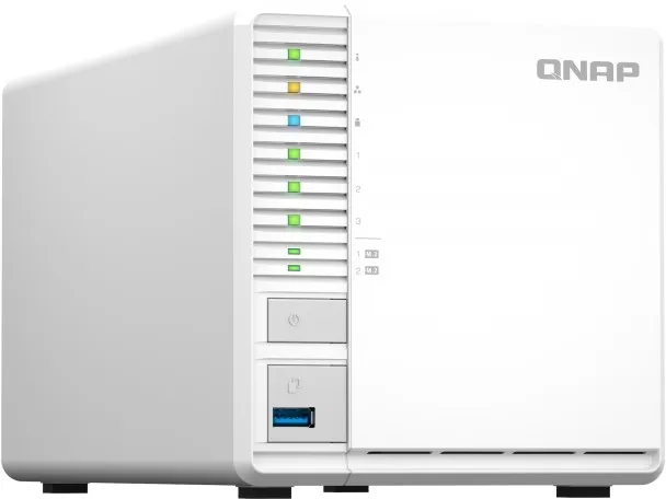 Qnap TS-364-8G NAS de 3 bahías con Intel Celeron N5095 y 8 GB RAM Qnap TS-364-8G NAS de 3 bahías con Intel Celeron N5095 y 8 GB RAM