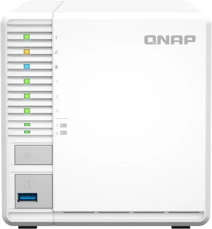 Qnap TS-364-8G NAS de 3 bahías con Intel Celeron N5095 y 8 GB RAM Qnap TS-364-8G NAS de 3 bahías con Intel Celeron N5095 y 8 GB RAM