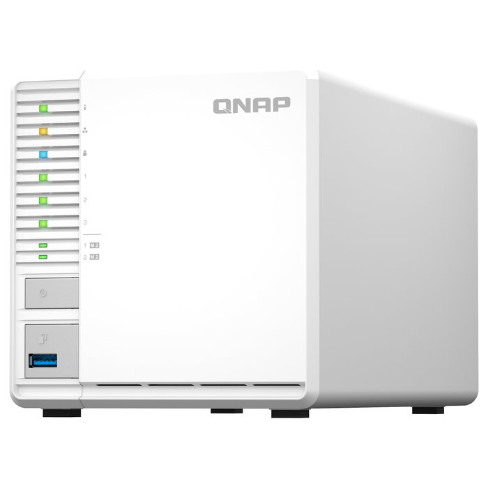 Qnap TS-364-8G NAS de 3 bahías con Intel Celeron N5095 y 8 GB RAM Qnap TS-364-8G NAS de 3 bahías con Intel Celeron N5095 y 8 GB RAM
