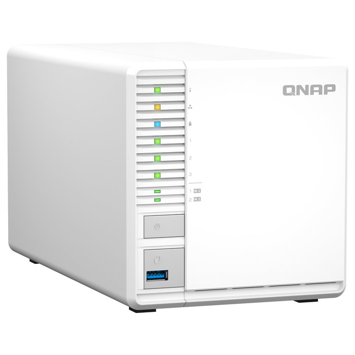 Qnap TS-364-8G NAS de 3 bahías con Intel Celeron N5095 y 8 GB RAM Qnap TS-364-8G NAS de 3 bahías con Intel Celeron N5095 y 8 GB RAM