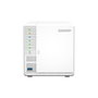 Almacenamiento en Red NAS Qnap TS-364 Blanco Intel Celeron Intel Celeron N5095