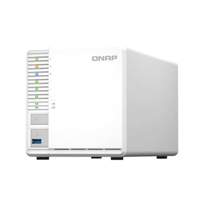 Almacenamiento en Red NAS Qnap TS-364 Blanco Intel Celeron Intel Celeron N5095