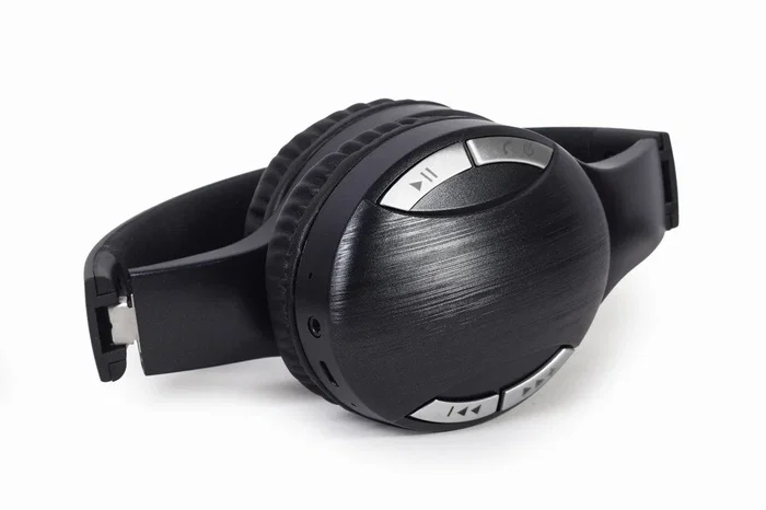 Gembird BTHS-01-BK Auriculares Diadema Bluetooth 5.0 Inalámbricos y Alámbricos Negro, con Micrófono Integrado para Música y Llamadas