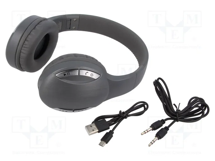 Gembird BTHS-01-SV Auriculares Inalámbricos y Alámbricos Plata