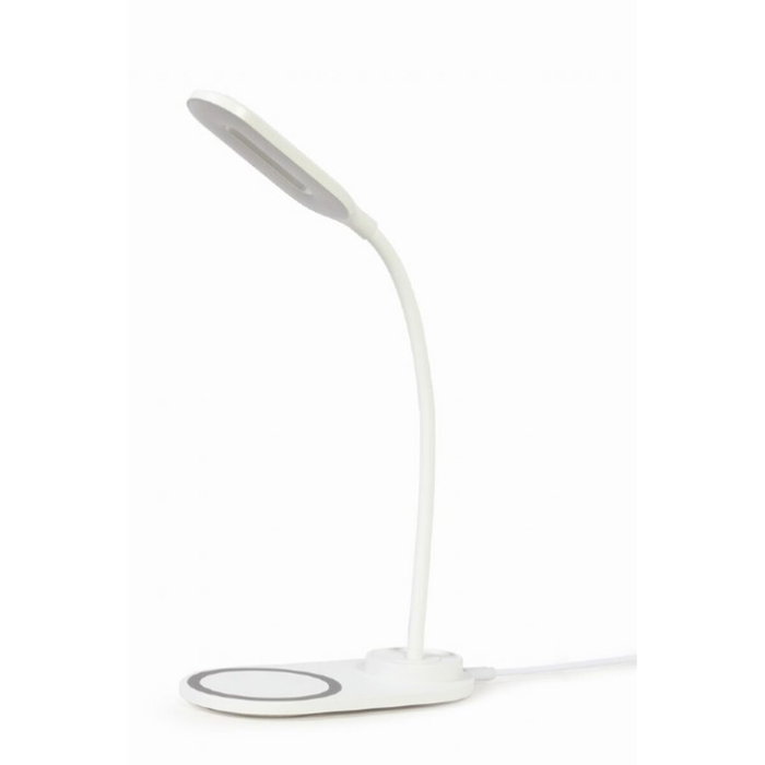 GEMBIRD TA-WPC10-LED-01-W Cargador Inalámbrico QI 10W Blanco GEMBIRD TA-WPC10-LED-01-W Cargador Inalámbrico QI 10W Blanco