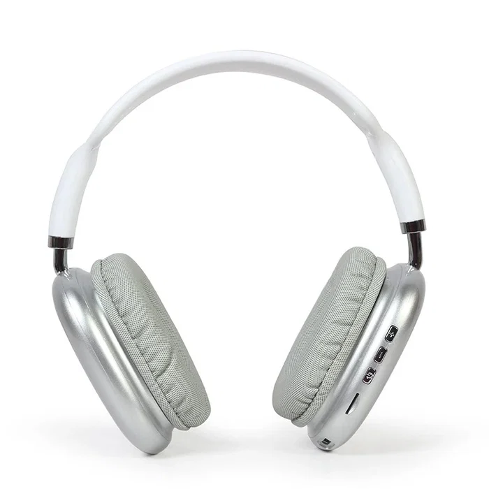 Gembird BHP-LED-02-W Auriculares Inalámbricos Bluetooth con LED Blanco