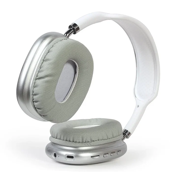 Gembird BHP-LED-02-W Auriculares Inalámbricos Bluetooth con LED Blanco