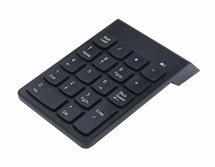 Gembird KPD-W-02 Teclado Numérico Inalámbrico 18 Teclas Bluetooth Negro