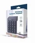 Gembird KPD-W-02 Teclado Numérico Inalámbrico 18 Teclas Bluetooth Negro