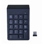 Gembird KPD-W-02 Teclado Numérico Inalámbrico Bluetooth Negro