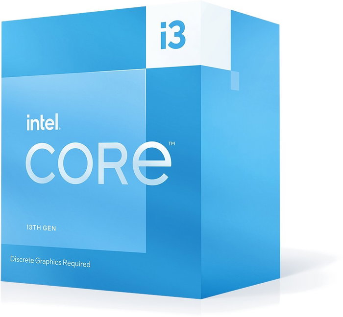Intel Core i3-13100F Procesador de 13.ª Generación, 3,4 GHz - 4,5 GHz, LGA 1700