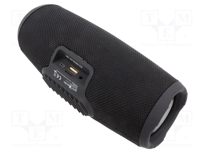 Gembird SPK-BT-LED-02 Altavoz Bluetooth Portátil con Luz LED 10 W Negro Gembird SPK-BT-LED-02 Altavoz Bluetooth Portátil con Luz LED 10 W Negro