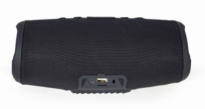 Gembird SPK-BT-LED-02 Altavoz Bluetooth Portátil con Luz LED 10 W Negro