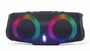 Gembird SPK-BT-LED-02 Altavoz Bluetooth Portátil con Luz LED 10 W Negro