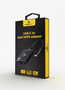 GEMBIRD Adaptador USB-C a Doble HDMI 4K Negro A-CM-HDMIF2-01