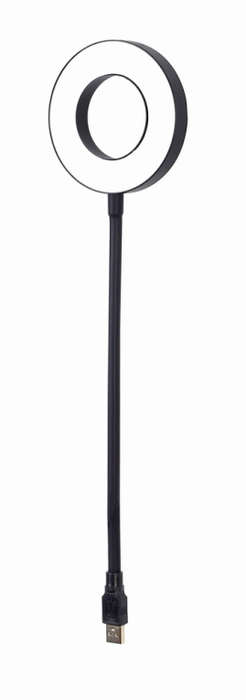 Gembird NL-LEDRING-01 Lámpara USB Negro, Blanco Plástico PU, Polipropileno (PP) Gembird NL-LEDRING-01 Lámpara USB Negro, Blanco Plástico PU, Polipropileno (PP)