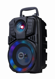 Gembird SPK-BT-LED-01 Altavoz portátil de 5 W Negro