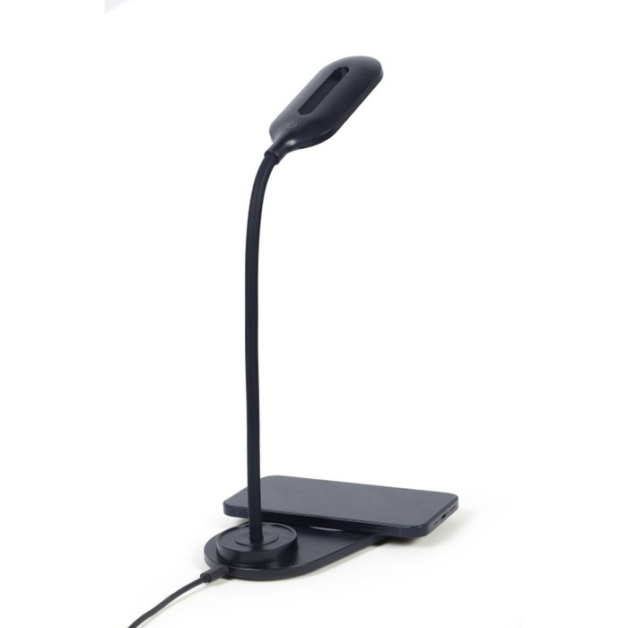 GEMBIRD TA-WPC10-LED-01 Lámpara de escritorio con cargador inalámbrico Negro GEMBIRD TA-WPC10-LED-01 Lámpara de escritorio con cargador inalámbrico Negro