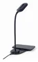 Gembird TA-WPC10-LED-01 - Cargador de Escritorio Inalámbrico Qi 10W para Smartphone, Negro, Compatible con iPhone 8+/Samsung Galaxy S21/S20/S10/Nota, Cable 1.5m
