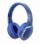 Gembird BTHS-01-B Auriculares Diadema Bluetooth 5.0 Inalámbricos y con Cable, Micrófono Integrado para Llamadas/Música, Almohadillas Circumaurales, Color Azul