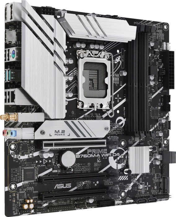Asus PRIME B760M-A WIFI D4 LGA 1700 DDR4 Micro ATX Asus PRIME B760M-A WIFI D4 LGA 1700 DDR4 Micro ATX