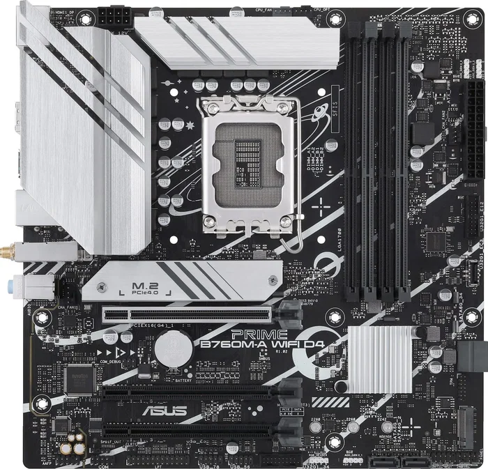 Asus PRIME B760M-A WIFI D4 LGA 1700 DDR4 Micro ATX Asus PRIME B760M-A WIFI D4 LGA 1700 DDR4 Micro ATX