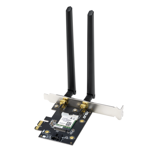 ASUS PCE-AX1800 BT5.2 Tarjeta de Red Wi-Fi 6 y Bluetooth 5.2 Interna