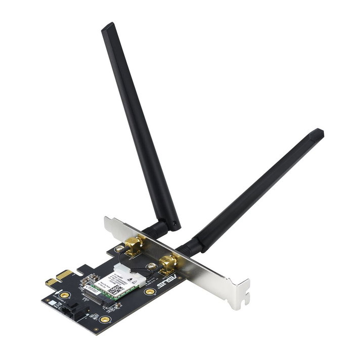 ASUS PCE-AX1800 BT5.2 Tarjeta de Red Wi-Fi 6 y Bluetooth 5.2 Interna