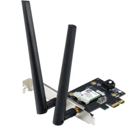 Asus Tarjeta de Red Inalámbrica PCI Express PCE-AX1800 / 1800Mbps / 2.4/5GHz Wi-Fi 6 Bluetooth 5.2