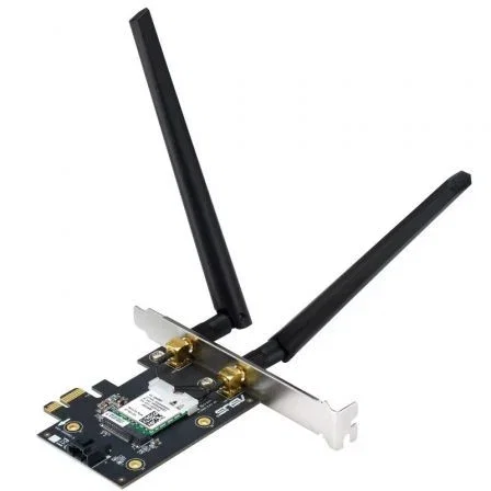 Asus Tarjeta de Red Inalámbrica PCI Express PCE-AX1800 / 1800Mbps / 2.4/5GHz Wi-Fi 6 Bluetooth 5.2