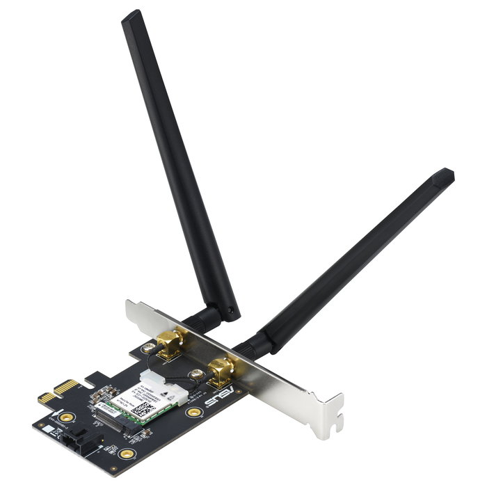 ASUS PCE-AX1800 BT5.2 Tarjeta de Red Wi-Fi 6 y Bluetooth 5.2 Interna