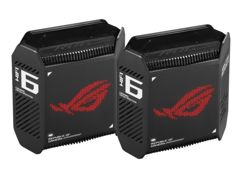 ASUS ROG Rapture GT6 (B-2-PK) Tribanda Wi-Fi 6 (802.11ax) Router de Malla Negro (Pack 2)