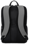 Targus Sagano Mochila para portátil de 15.6 pulgadas, Negro, Gris, RPET 500, Fabricada con materiales reciclados