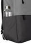 Targus Sagano Mochila para portátil de 15.6 pulgadas, Negro, Gris, RPET 500, Fabricada con materiales reciclados