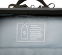 Targus Sagano Mochila para portátil de 15.6 pulgadas, Negro, Gris, RPET 500, Fabricada con materiales reciclados