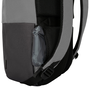 Targus Sagano Mochila para portátil de 15.6 pulgadas, Negro, Gris, RPET 500, Fabricada con materiales reciclados