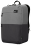 Targus Sagano Mochila para portátil de 15.6 pulgadas, Negro, Gris, RPET 500, Fabricada con materiales reciclados