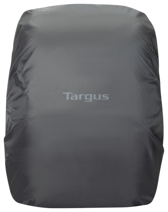 Targus Sagano Mochila para portátil de 15.6 pulgadas, Negro, Gris, RPET 500, Fabricada con materiales reciclados
