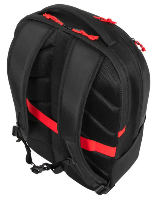 Targus Mochila para portátil Strike II de 17.3 pulgadas Negra con compartimentos para tableta, teclado y auriculares