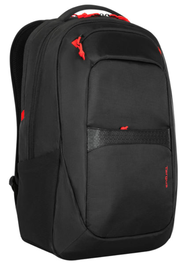 Targus Mochila para portátil Strike II de 17.3 pulgadas Negra con compartimentos para tableta, teclado y auriculares