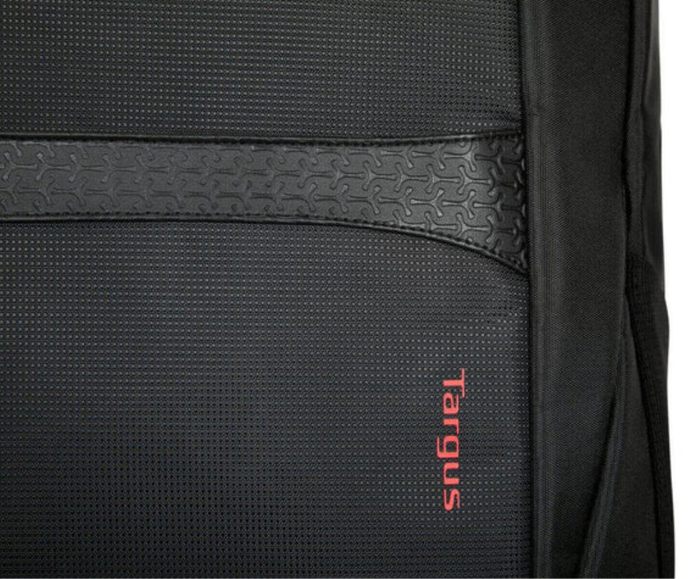 Targus Mochila para portátil Strike II de 17.3 pulgadas Negra con compartimentos para tableta, teclado y auriculares