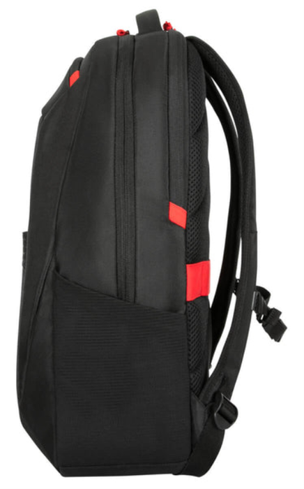 Targus Mochila para portátil Strike II de 17.3 pulgadas Negra con compartimentos para tableta, teclado y auriculares